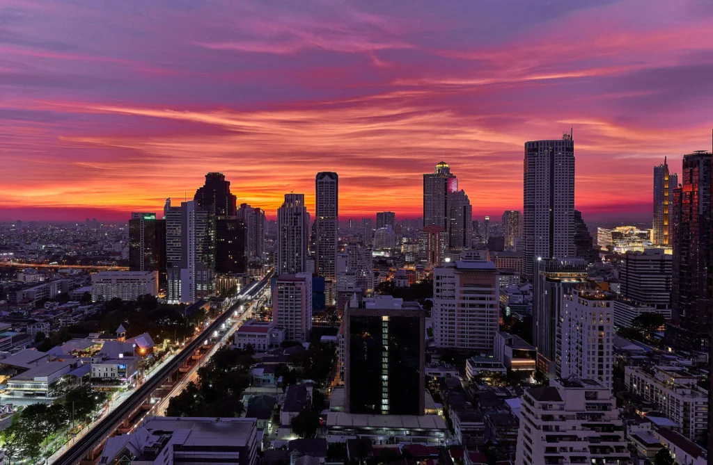 Sathorn, il distretto commerciale a Bangkok