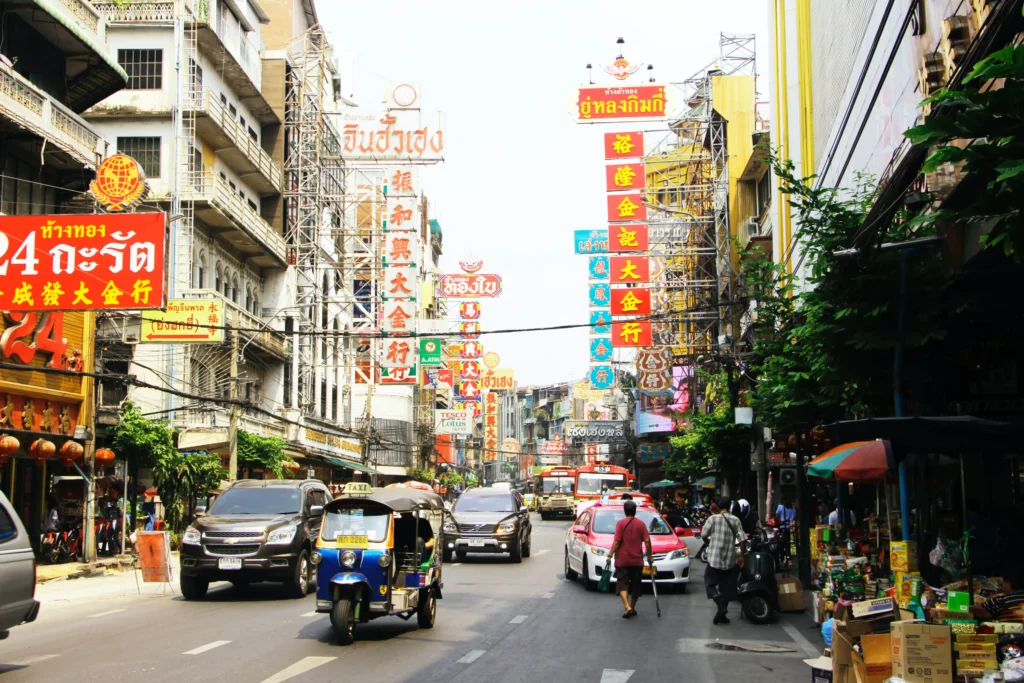 Alloggi a Chinatown Yaowarat a Bangkok, Thailandia